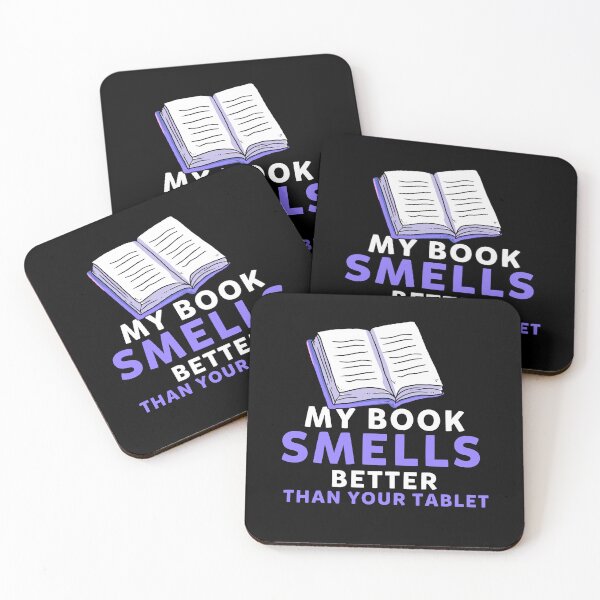 Item preview, My Book Smells Better Than Your Tablet Reading designed and sold by Pubi.