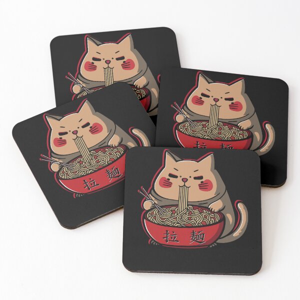 Artikelvorschau, Kawaii vintage style japenese ramen cat Kawaii Neko entworfen und verkauft von gogo-jr.
