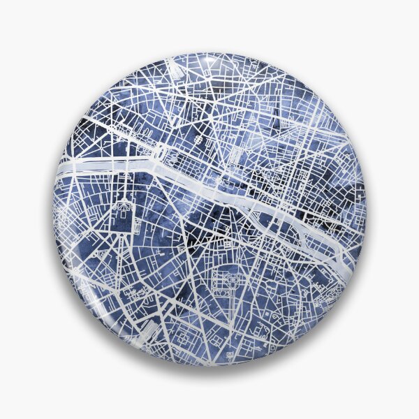Item preview, Paris France City Map designed and sold by ArtPrints.