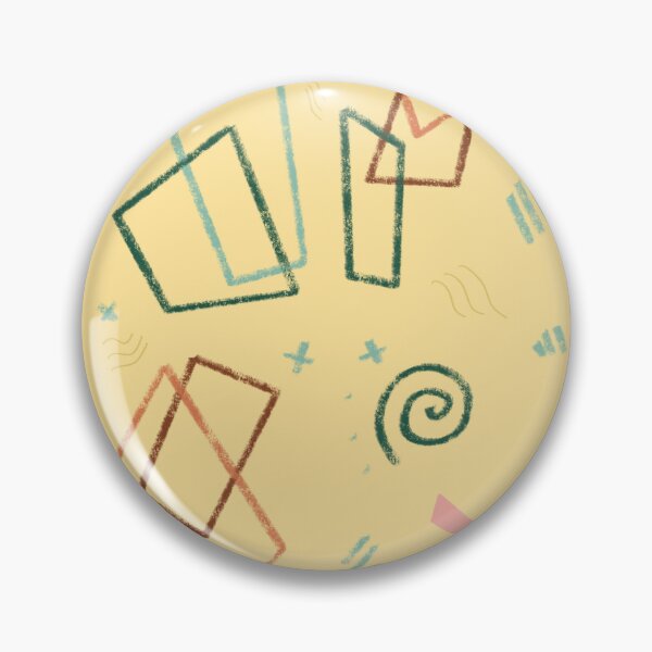 Item preview, Geometric spiral square a yellow minimal pattern designed and sold by Yana Mustafina | Boho Soulful Designs.
