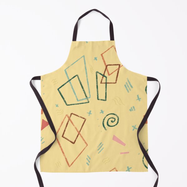 Item preview, Geometric spiral square a yellow minimal pattern designed and sold by Yana Mustafina | Boho Soulful Designs.