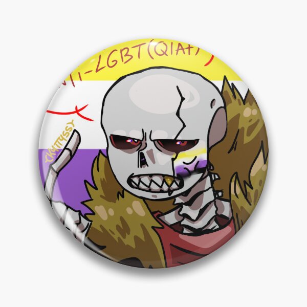 Item preview, Underfell sans nonbinary designed and sold by Kyttyss.