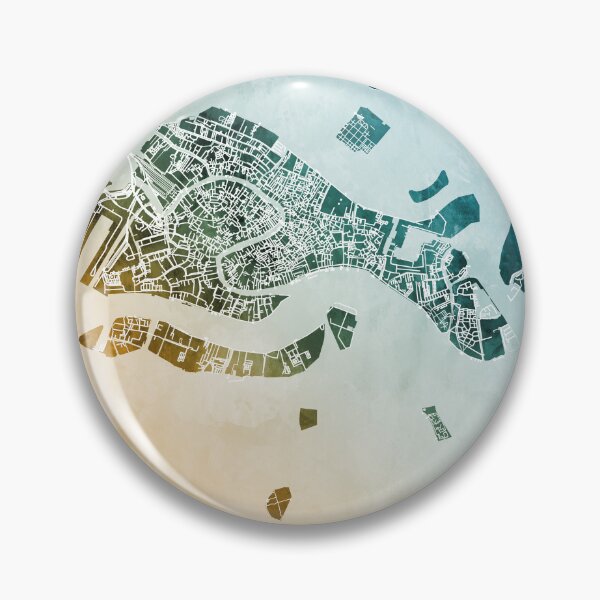 Item preview, Venice Italy City Map designed and sold by ArtPrints.