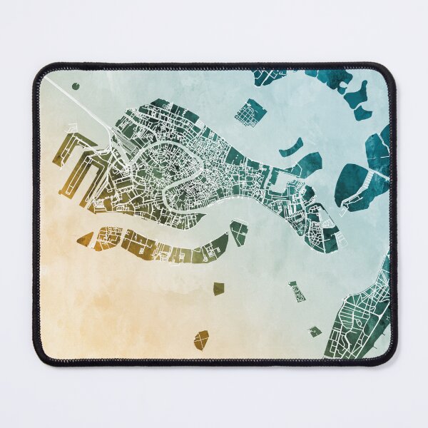 Item preview, Venice Italy City Map designed and sold by ArtPrints.