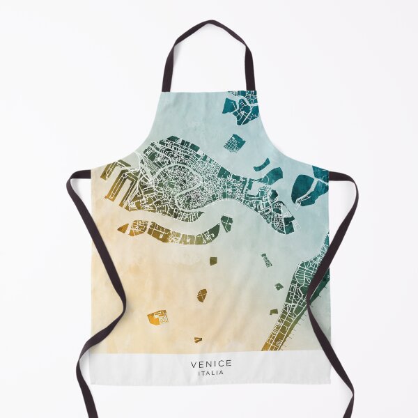 Item preview, Venice Italy City Map designed and sold by ArtPrints.