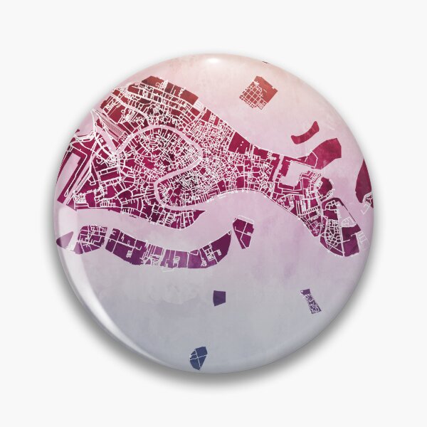 Item preview, Venice Italy City Map designed and sold by ArtPrints.