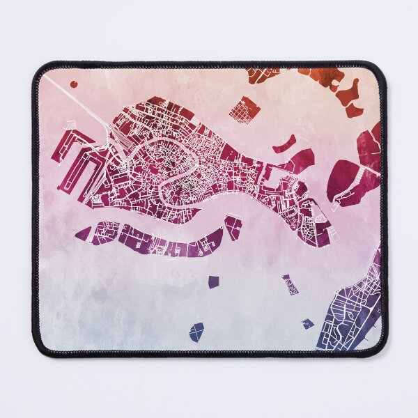 Item preview, Venice Italy City Map designed and sold by ArtPrints.