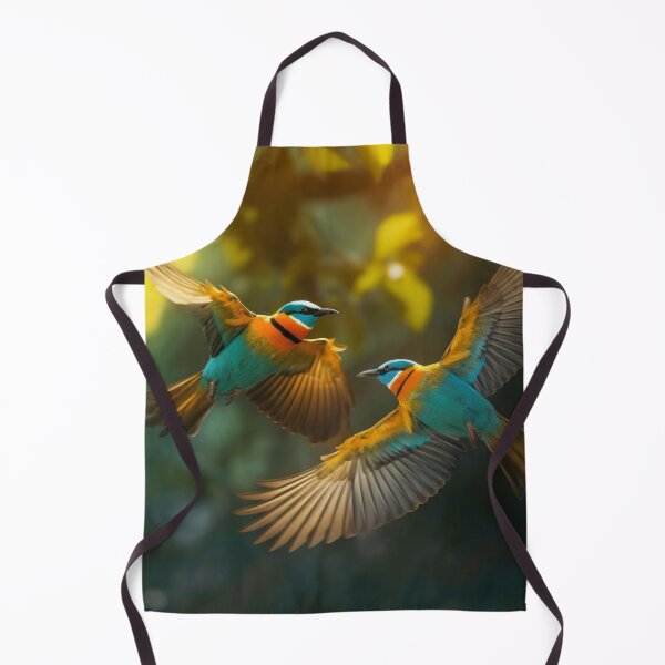 Item preview, European Bee-Eater (Merops apiaster) in flight designed and sold by aiphotosart.