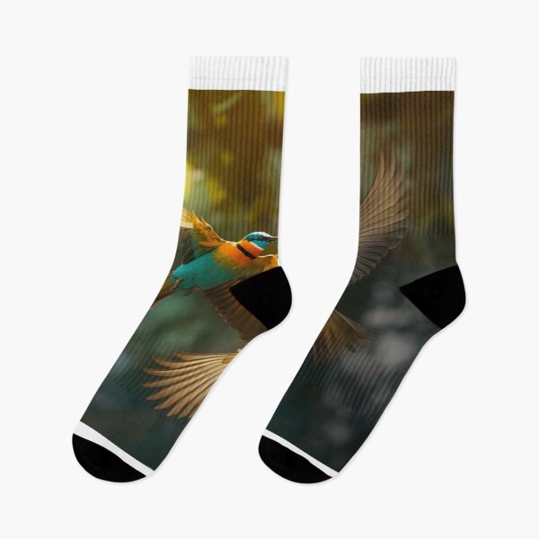 Item preview, European Bee-Eater (Merops apiaster) in flight designed and sold by aiphotosart.