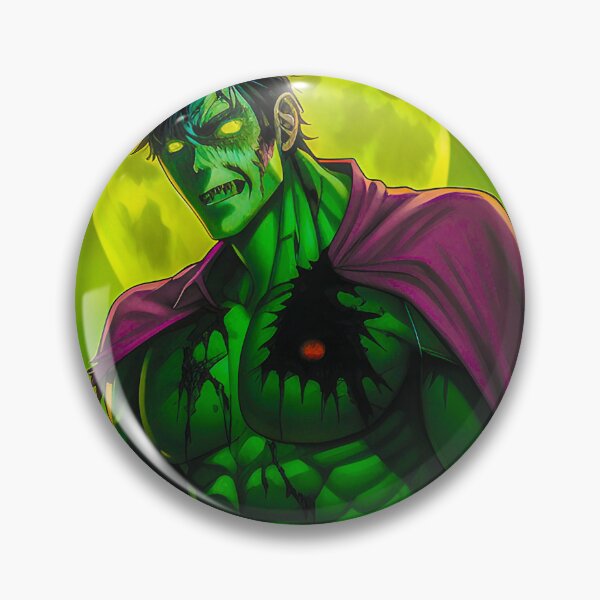 Item preview, Zombie Swamp Beast Superhero Anime Manga Comic Book Style Art Design designed and sold by TheGothShop.