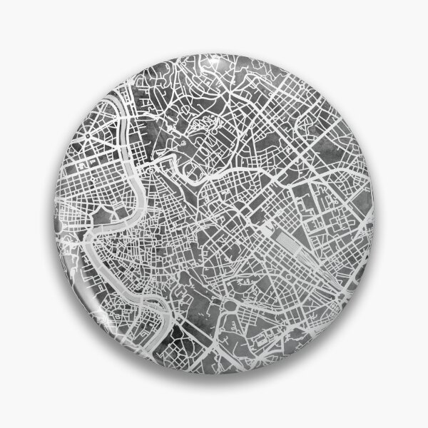 Artikelvorschau, Rome Italy City Map entworfen und verkauft von ArtPrints.