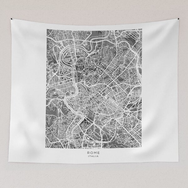 Item preview, Rome Italy City Map designed and sold by ArtPrints.