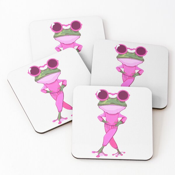Item preview, Hot Pink Frog  designed and sold by pocketart2023.