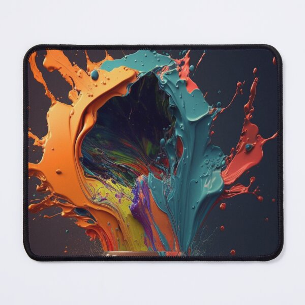 Item preview, Rainbow Paint Splatter designed and sold by BestShopPrints.