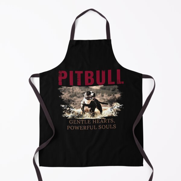 Item preview, Pitbull - gentle hearts powerful souls - cool red design designed and sold by DarkDesign69.