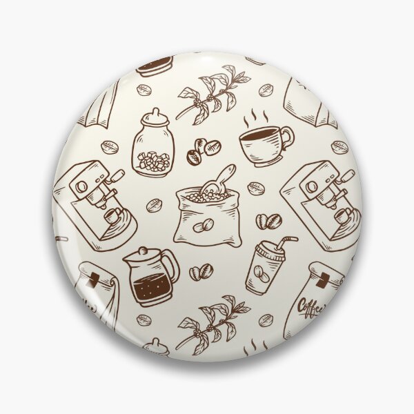Aperçu de l'œuvre Motif café crème créée et vendue par YourPattern.