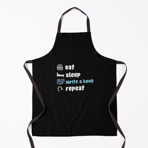 Aperçu de l'œuvre Eat Sleep Writer Author Reading Book Bookworm créée et vendue par Pubi.