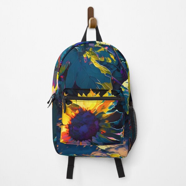 Item preview, Abstract impressionist Sun flowers #01 designed and sold by xaoslogic.