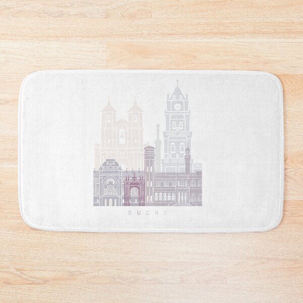 Item preview, SUCRE SKYLINE POSTER PASTEL designed and sold by paulrommer.