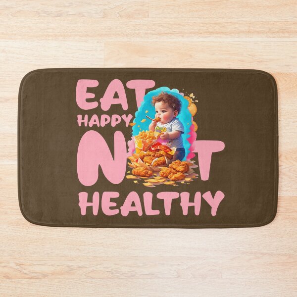 Artikelvorschau, Eat happy not healthy: Fat Boy Edition entworfen und verkauft von Paolospresent.