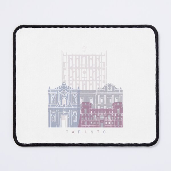 Item preview, TARANTO SKYLINE POSTER PASTEL designed and sold by paulrommer.