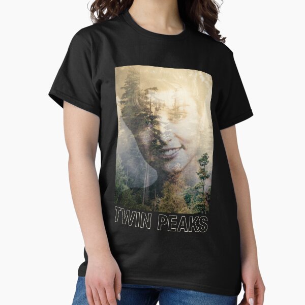 Item preview, Twin Peaks Laura Palmer Double Exposed Missing Poster Logo designed and sold by FifthSun.