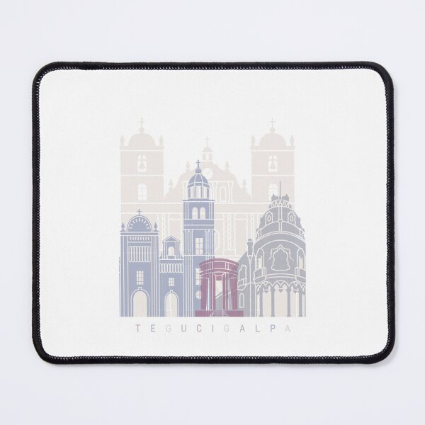 Item preview, TEGUCIGALPA SKYLINE POSTER PASTEL designed and sold by paulrommer.