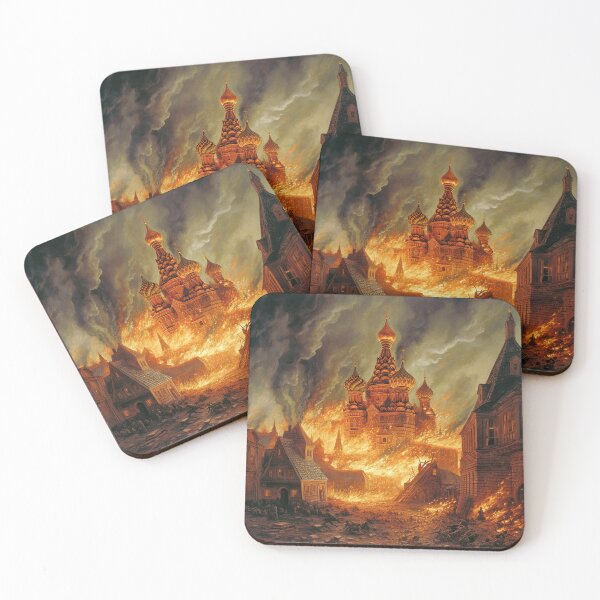 Item preview, moscow in fire russia designed and sold by NBazilenco.