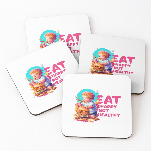 Artikelvorschau, Eat happy not healthy: Confidence in Every Size entworfen und verkauft von Paolospresent.