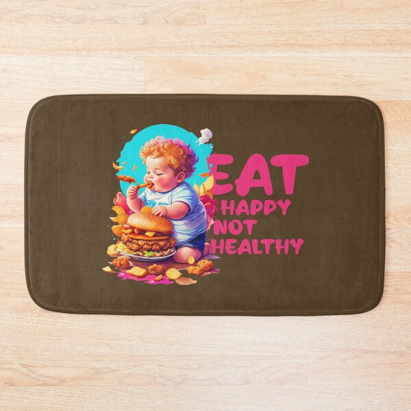 Artikelvorschau, Eat happy not healthy: Confidence in Every Size entworfen und verkauft von Paolospresent.