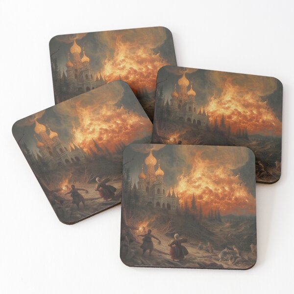 Item preview, moscow in fire russia designed and sold by NBazilenco.