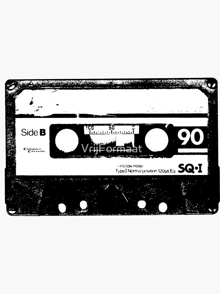 Music Teacher Cassette Tape Sticker