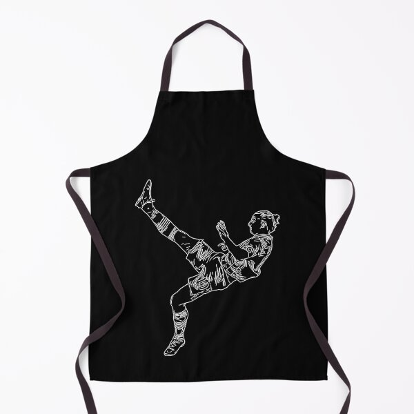 Item preview, Zlatan Ibrahimovic Bicycle Karate Kick Sweden goal Line Art White minimal designed and sold by 442workshop.