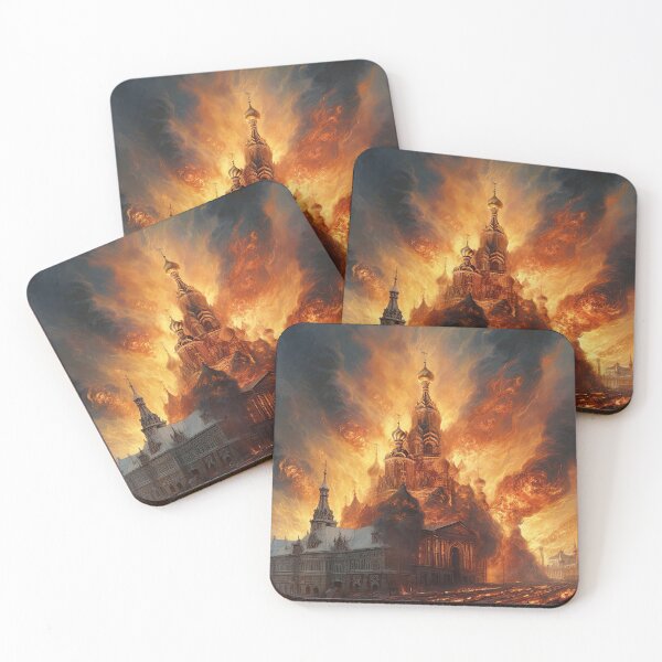 Item preview, moscow in fire russia designed and sold by NBazilenco.