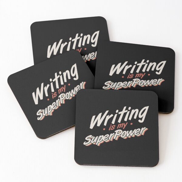 Item preview, Writing Is My Superpower Author Writer Book Read designed and sold by Pubi.