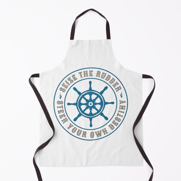 Item preview, Seize The Rudder Motivational Quote designed and sold by Alahchin Art.