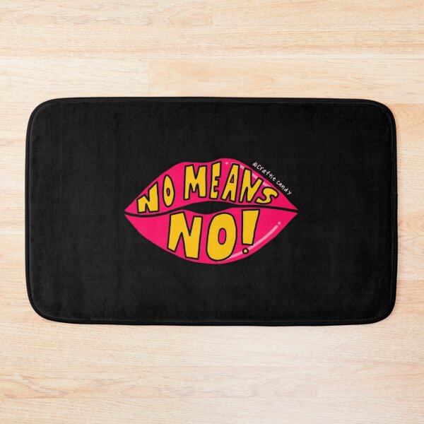 Item preview, No Means No Lips   designed and sold by JJWonderlandCo.