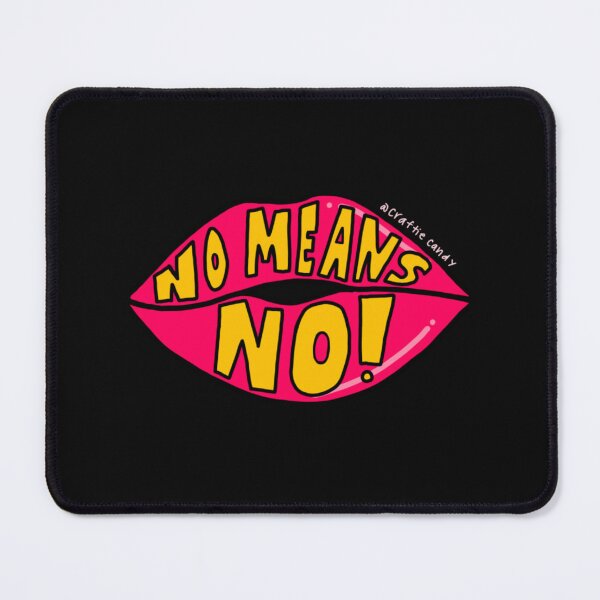 Item preview, No Means No Lips   designed and sold by JJWonderlandCo.