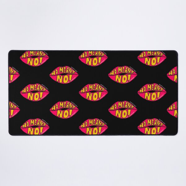 Item preview, No Means No Lips   designed and sold by JJWonderlandCo.