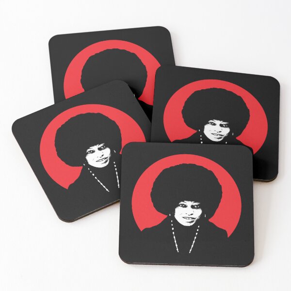 Item preview, Angela Davis Stencil designed and sold by RevolutionInPaint.