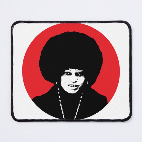 Item preview, Angela Davis Stencil designed and sold by RevolutionInPaint.