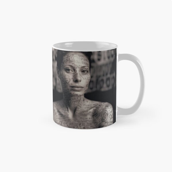 Item preview, Very pretty woman with tattoos on her face designed and sold by Markus Baron.