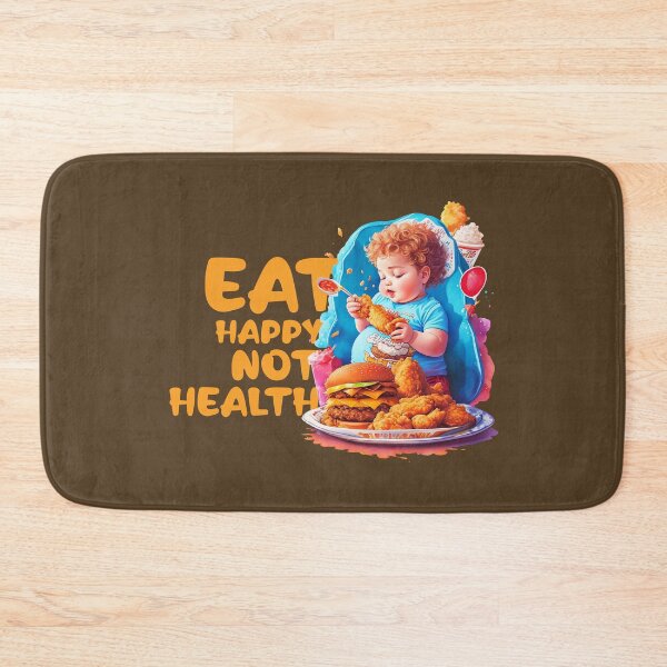 Artikelvorschau, Eat happy not healthy: Celebrating All Bodies entworfen und verkauft von Paolospresent.