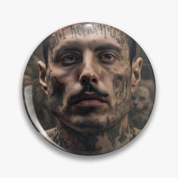 Item preview, A tough guy with very noticeable tattoos designed and sold by Markus Baron.