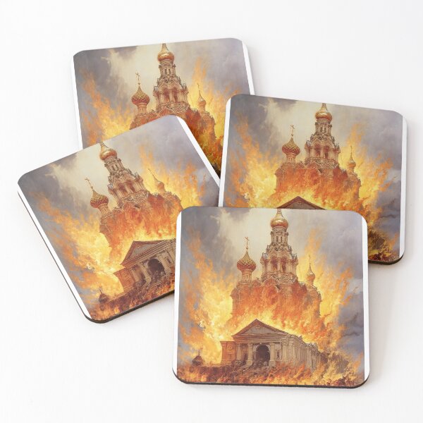 Item preview, moscow in fire russia designed and sold by NBazilenco.