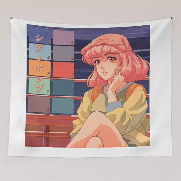 Item preview, Aesthetic Anime Girl designed and sold by TMDNE.