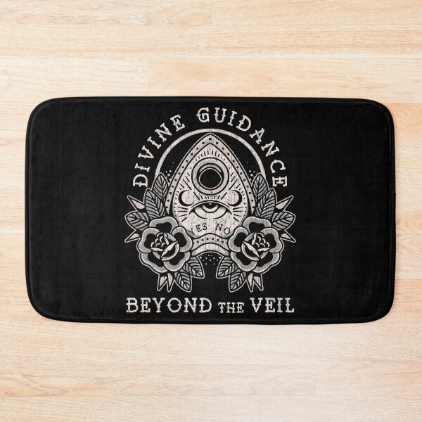 Item preview, Divine Guidance, Beyond the Veil, Old School Tattoo, Ouija Board, Planchette designed and sold by Proverbial Wisdom Design.