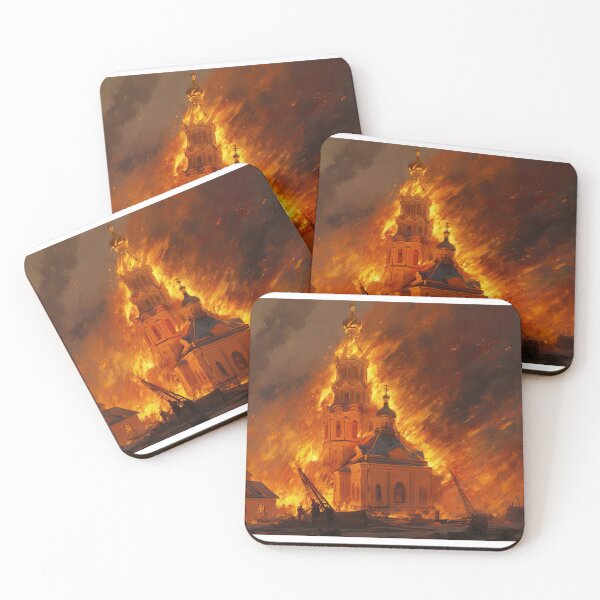 Item preview, moscow in fire russia designed and sold by NBazilenco.
