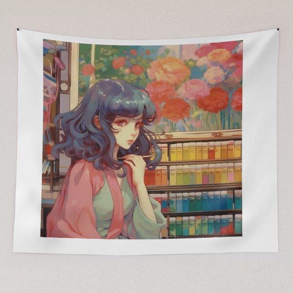 Item preview, Aesthetic Anime Girl designed and sold by TMDNE.