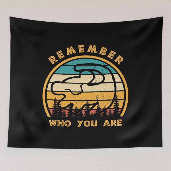 Item preview, Vintage Remember Who You Are King designed and sold by Seanrown.